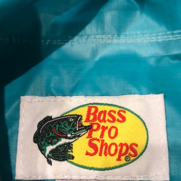 Simple blue/green rain shell. Size 4-5 - Picture 5 of 5